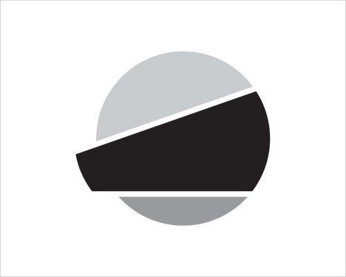 Logo mark black grey