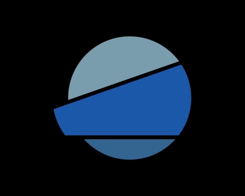 Logo mark blue tint 3